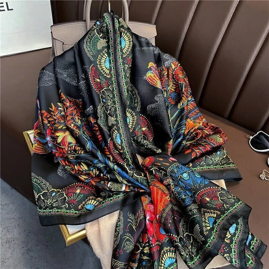Milan Silk Touch Scarf - Style 33