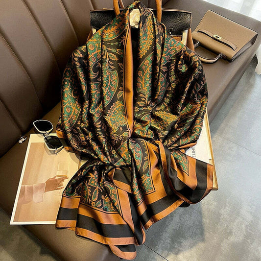 Milan Silk Touch Scarf - Style 15