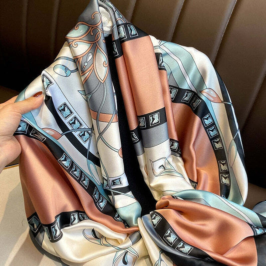 Milan Silk Touch Scarf - Style 17