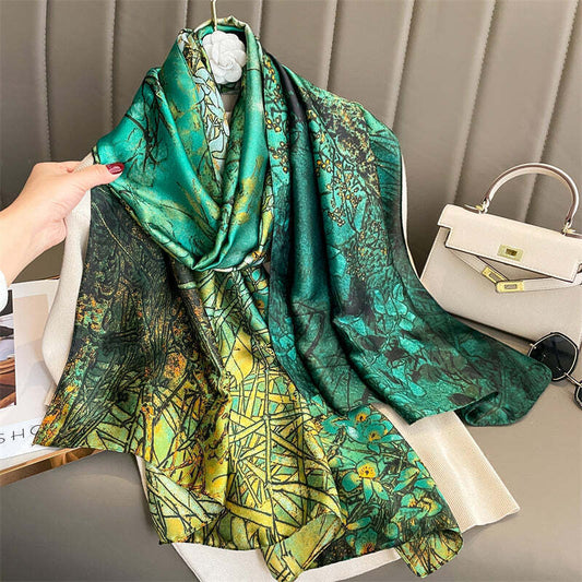 Milan Silk Touch Scarf - Style 38