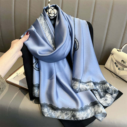Milan Silk Touch Scarf - Style 11