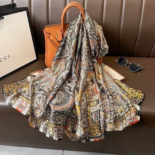 Milan Silk Touch Scarf - Style 49