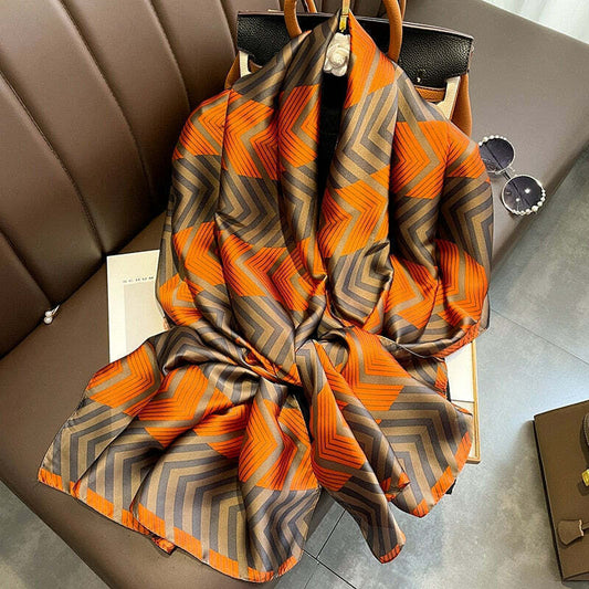 Milan Silk Touch Scarf - Style 25