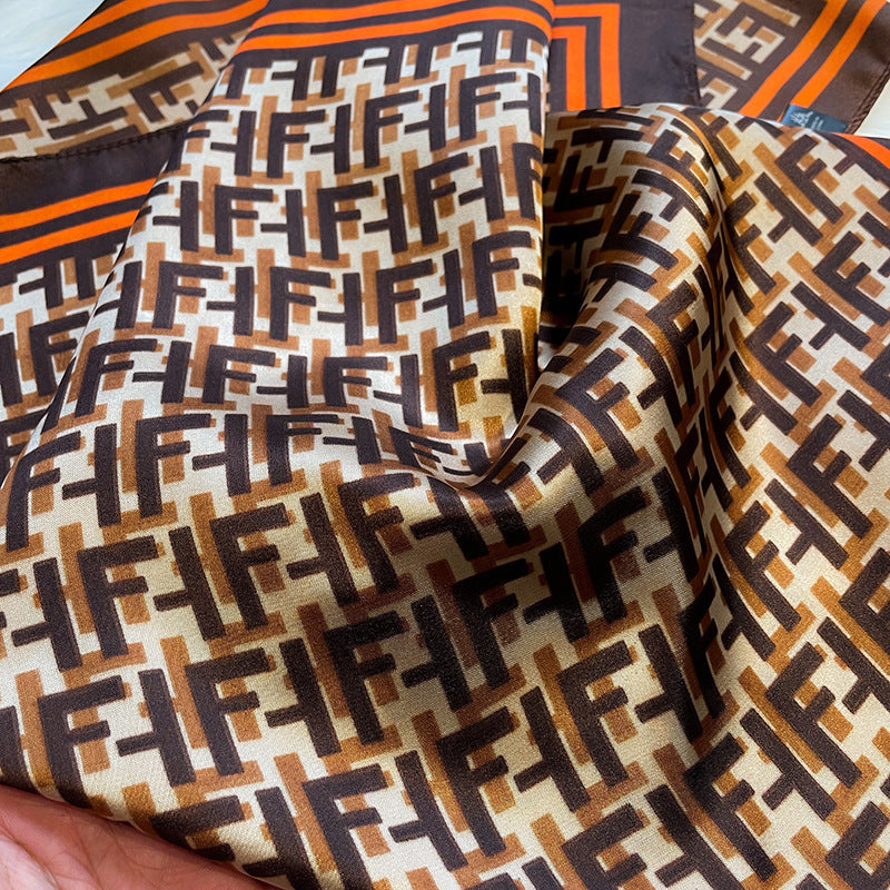 Lenço Toque de Seda Catânia 70x70cm - Estilo 31