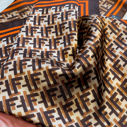 Lenço Toque de Seda Catânia 70x70cm - Estilo 31