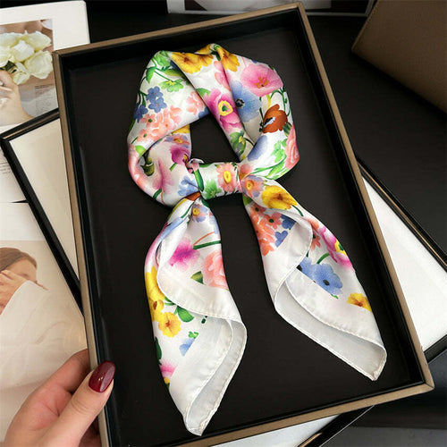 Lenço Toque de Seda Catânia 70x70cm - Estilo 49