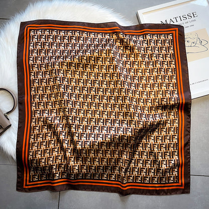 Lenço Toque de Seda Catânia 70x70cm - Estilo 31