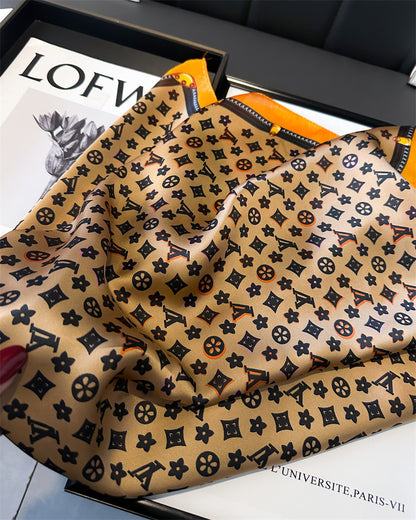 Lenço Toque de Seda Catânia 70x70cm - Estilo 61