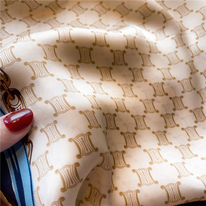 Lenço Toque de Seda Catânia 70x70cm - Estilo 50