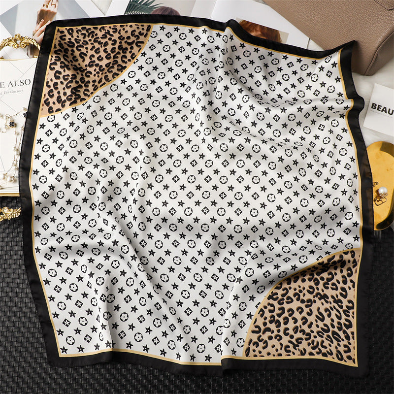 Lenço Toque de Seda Catânia 70x70cm - Estilo 55