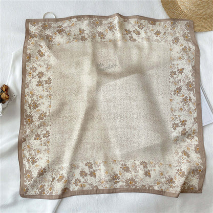 Lenço Toque de Seda Catânia 70x70cm - Estilo 12