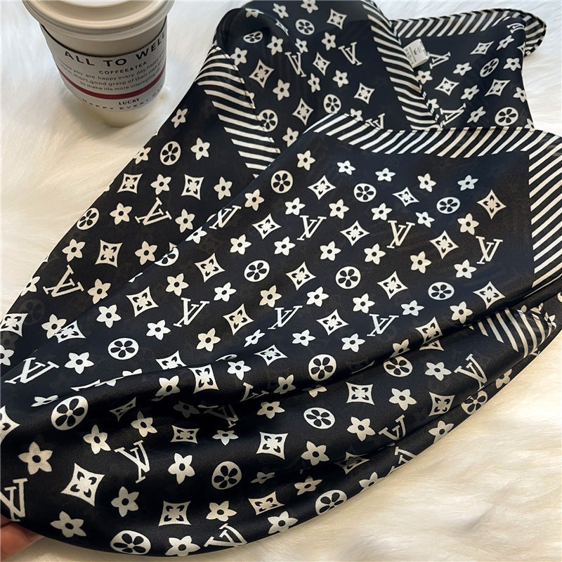 Lenço Toque de Seda Catânia 70x70cm - Estilo 41