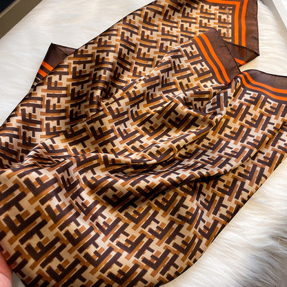 Lenço Toque de Seda Catânia 70x70cm - Estilo 31