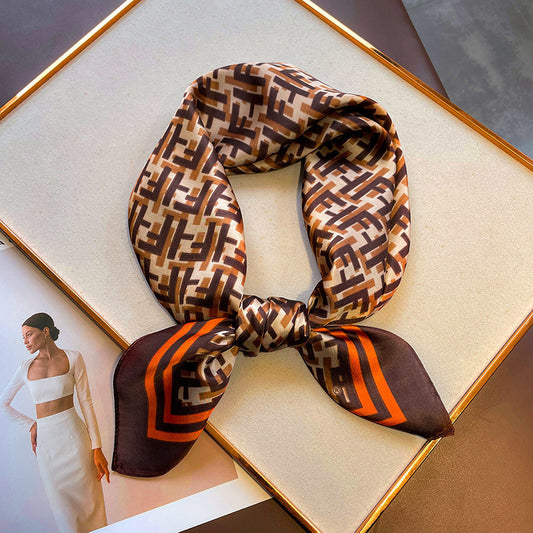 Lenço Toque de Seda Catânia 70x70cm - Estilo 31