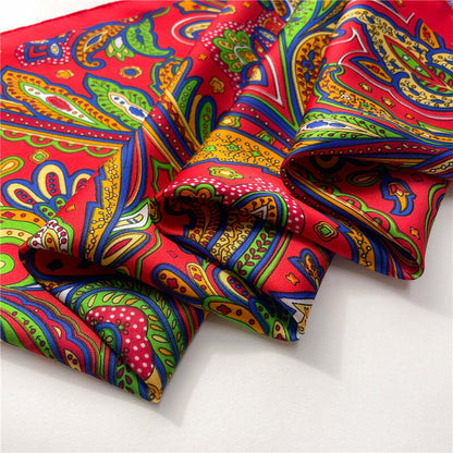 Lenço Toque de Seda Catânia 70x70cm - Estilo 20