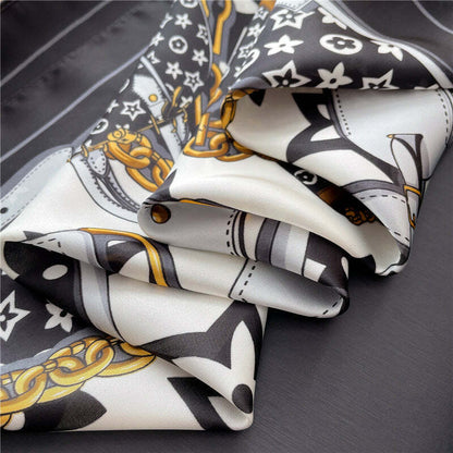 Lenço Toque de Seda Catânia 70x70cm - Estilo 58