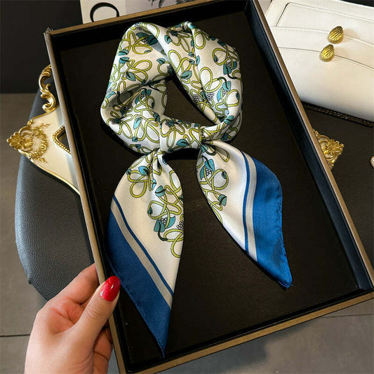 Lenço Toque de Seda Catânia 70x70cm - Estilo 32