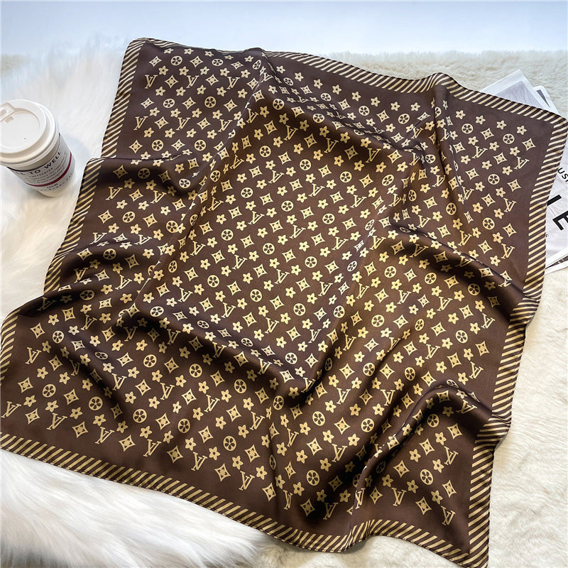 Lenço Toque de Seda Catânia 70x70cm - Estilo 39