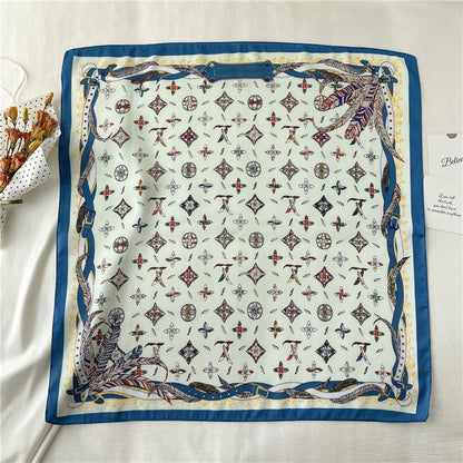 Lenço Toque de Seda Catânia 70x70cm - Estilo 42