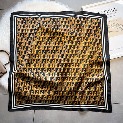 Lenço Toque de Seda Catânia 70x70cm - Estilo 9