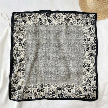 Lenço Toque de Seda Catânia 70x70cm - Estilo 52