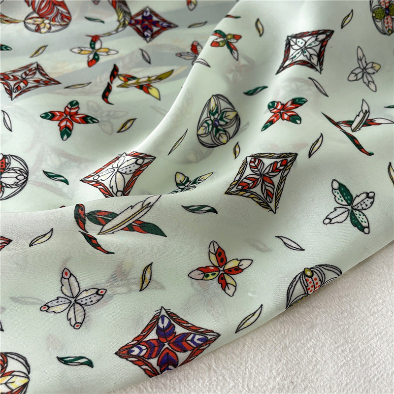 Lenço Toque de Seda Catânia 70x70cm - Estilo 42