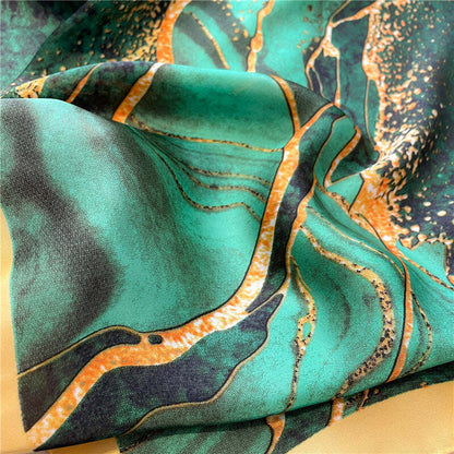 Lenço Toque de Seda Catânia 70x70cm - Estilo 43