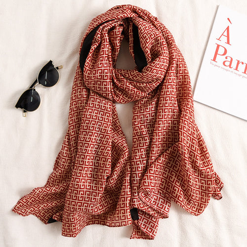 Turin Cotton Scarf - Style 31