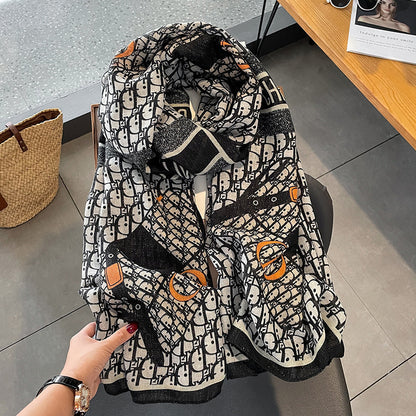 Turin Cotton Scarf - Style 33