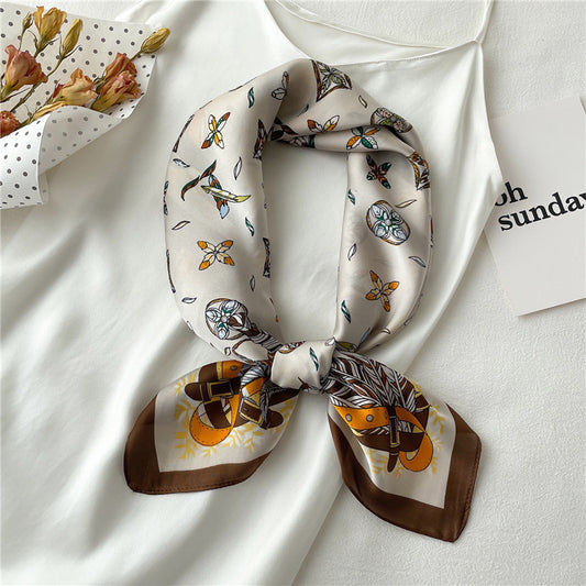 Lenço Toque de Seda Catânia 70x70cm - Estilo 24