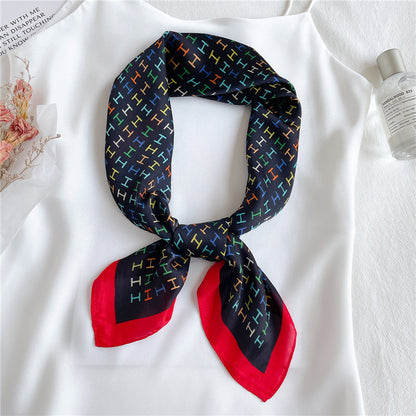 Lenço Toque de Seda Catânia 70x70cm - Estilo 51