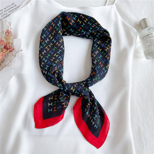 Lenço Toque de Seda Catânia 70x70cm - Estilo 51