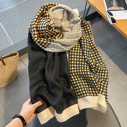 Turin Cotton Scarf - Style 43