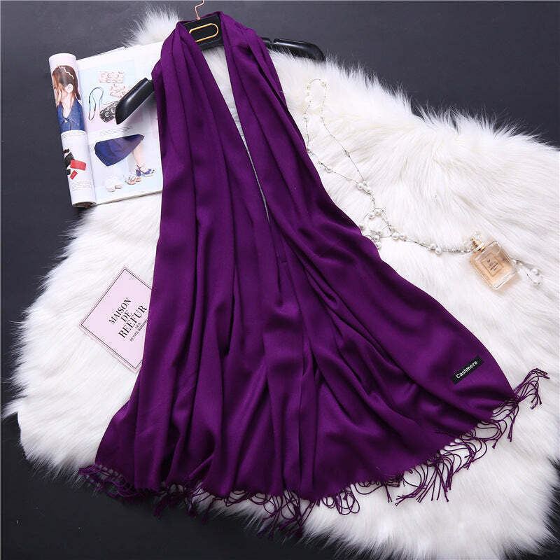 Pashmina Lisa 175x70cm - Vinho