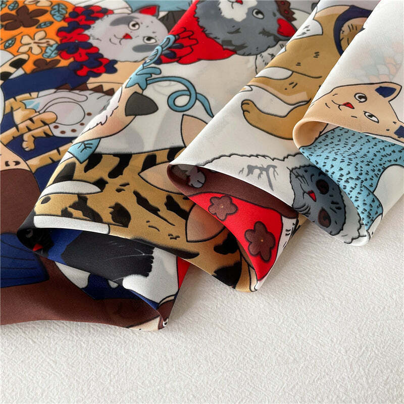 Lenço Toque de Seda Ravena 70x70cm - Estilo 28