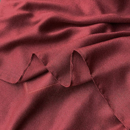 Echarpe de Algodão Lisa 180x90cm - Vinho