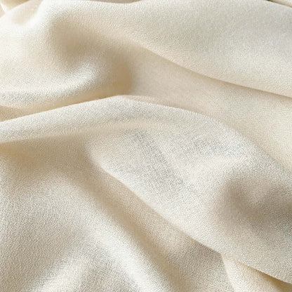 Echarpe de Algodão Lisa 180x90cm - Off-White
