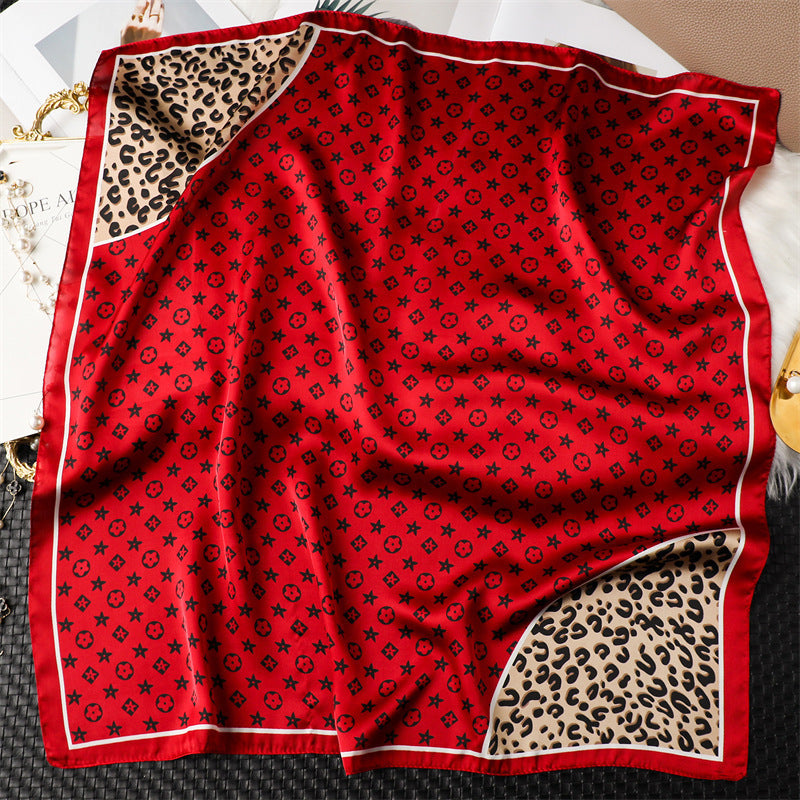 Lenço Toque de Seda Catânia 70x70cm - Estilo 53