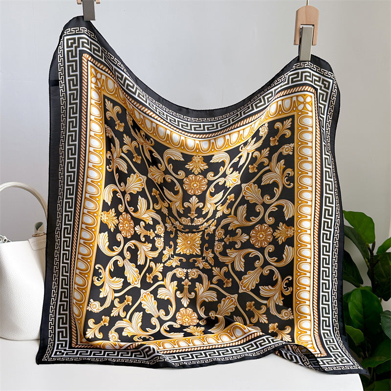 Lenço Toque de Seda Catânia 70x70cm - Estilo 60