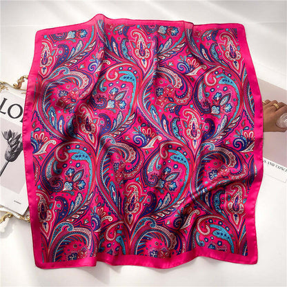 Lenço Toque de Seda Catânia 70x70cm - Estilo 29