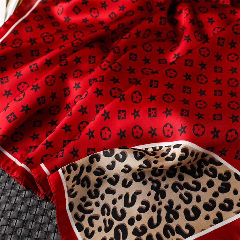 Lenço Toque de Seda Catânia 70x70cm - Estilo 53