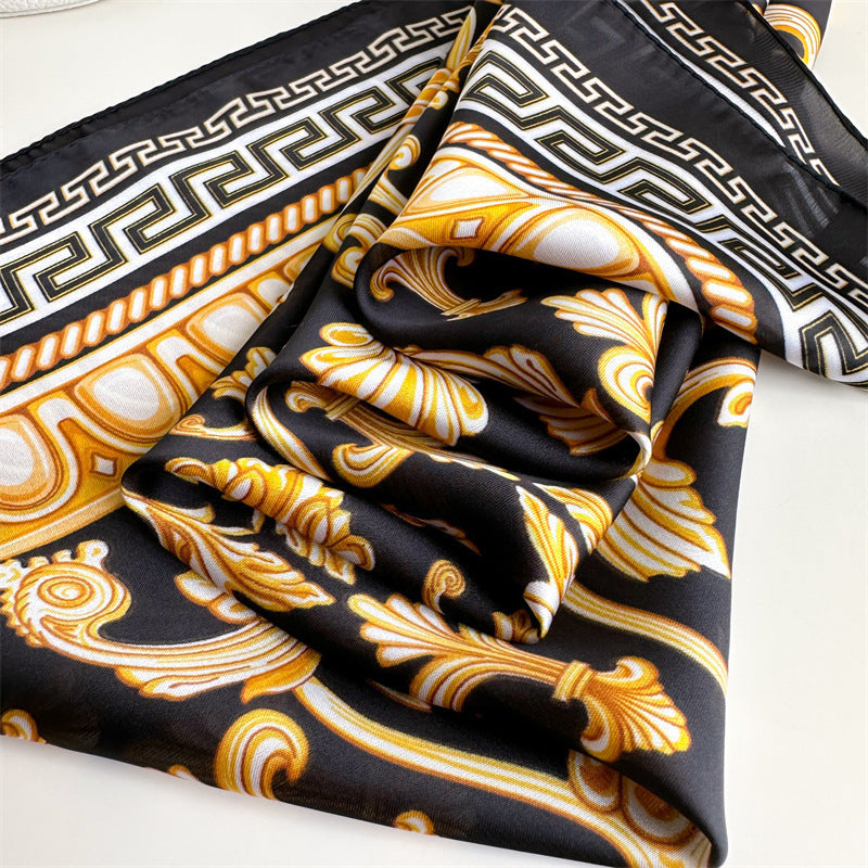 Lenço Toque de Seda Catânia 70x70cm - Estilo 60