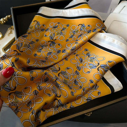 Lenço Toque de Seda Catânia 70x70cm - Estilo 13