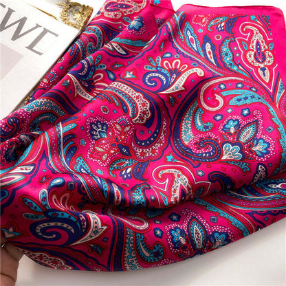 Lenço Toque de Seda Catânia 70x70cm - Estilo 29