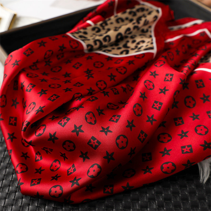 Lenço Toque de Seda Catânia 70x70cm - Estilo 53