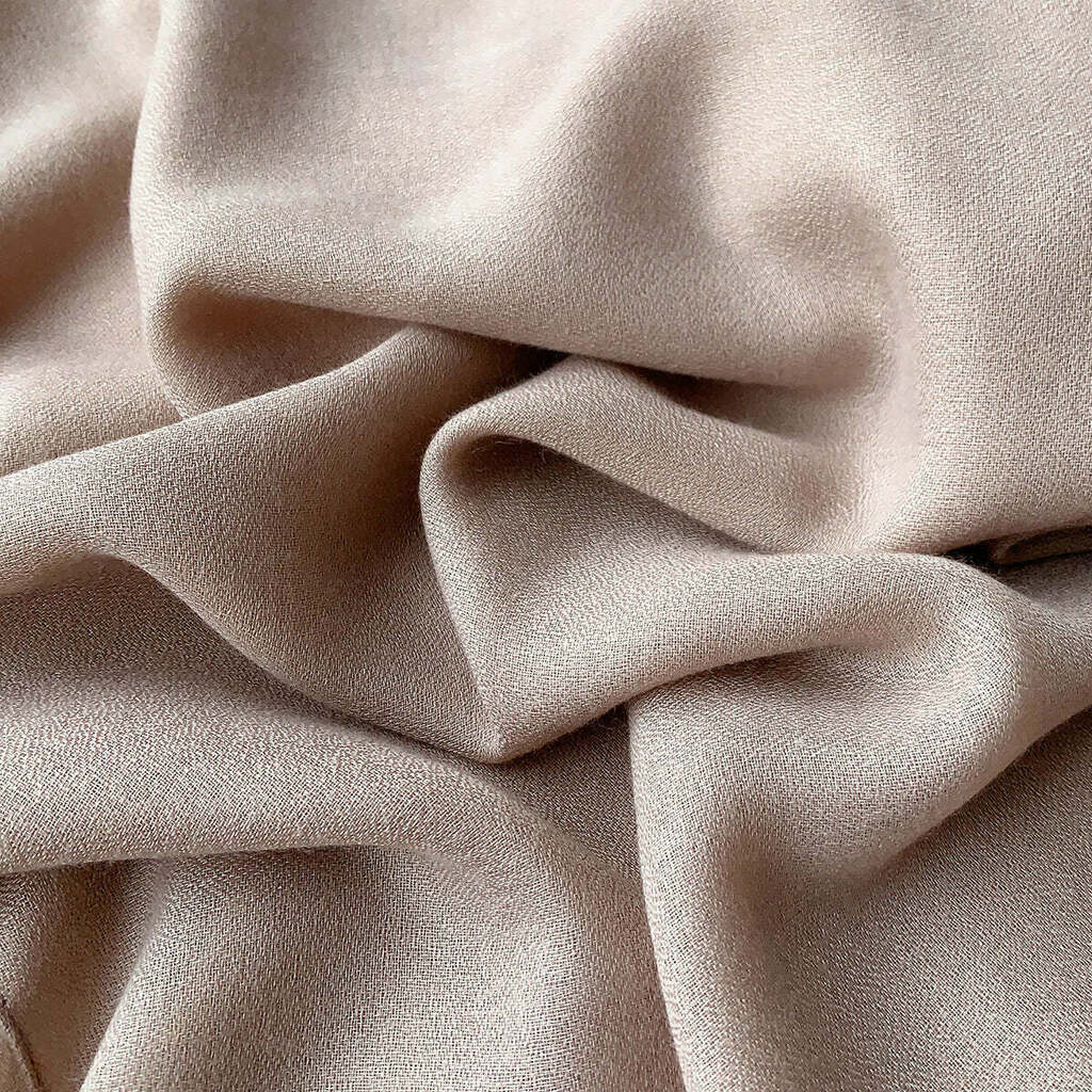 Echarpe de Algodão Lisa 180x90cm - Marfim