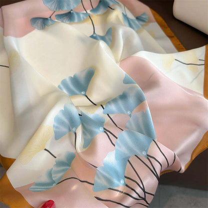 Lenço Toque de Seda Ravena 70x70cm - Estilo 39