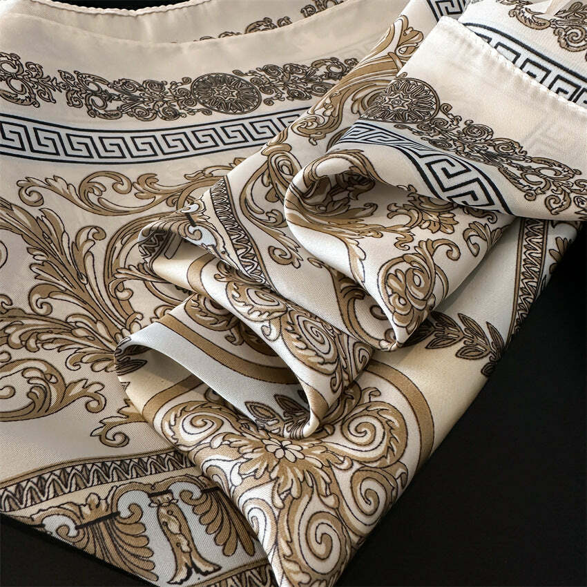 Lenço Toque de Seda Catânia 70x70cm - Estilo 3