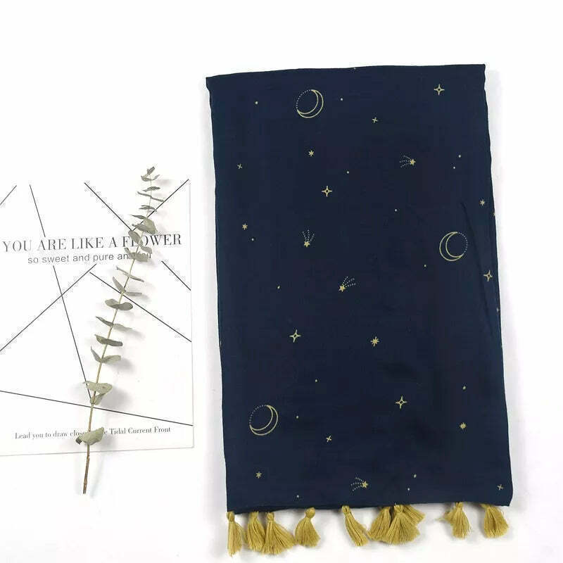 Venice Cotton Scarf - Style 12