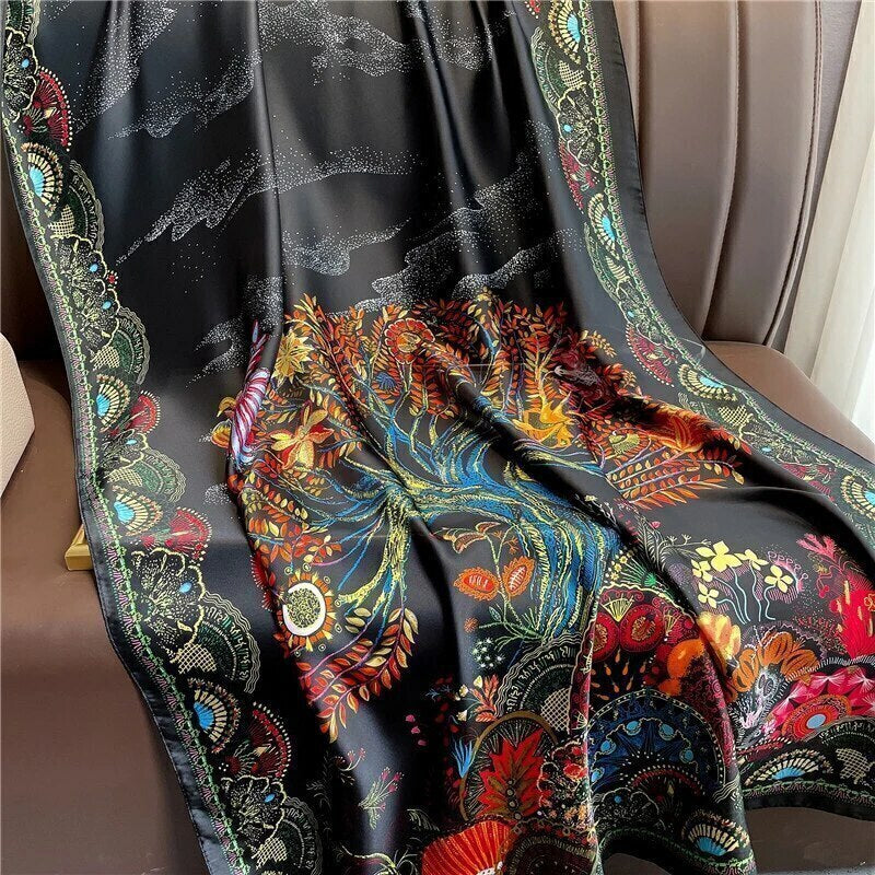 Milan Silk Touch Scarf - Style 33